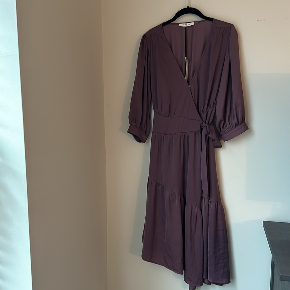 Purple boutique dress